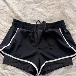 Black Women's Athletic Shorts